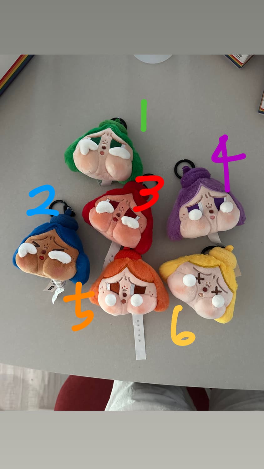 크라잉베이비 치얼업키링 상품이미지1