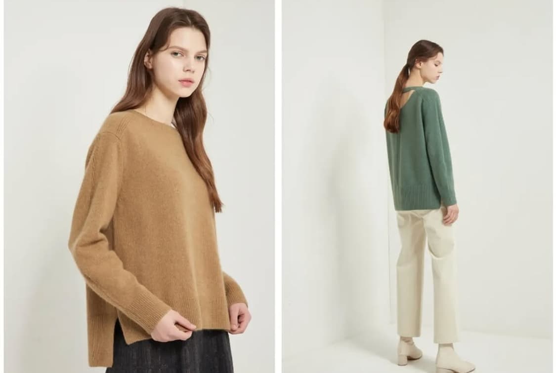 한섬 SJSJ  2021 백포인 울니트 F사이즈 상품이미지1