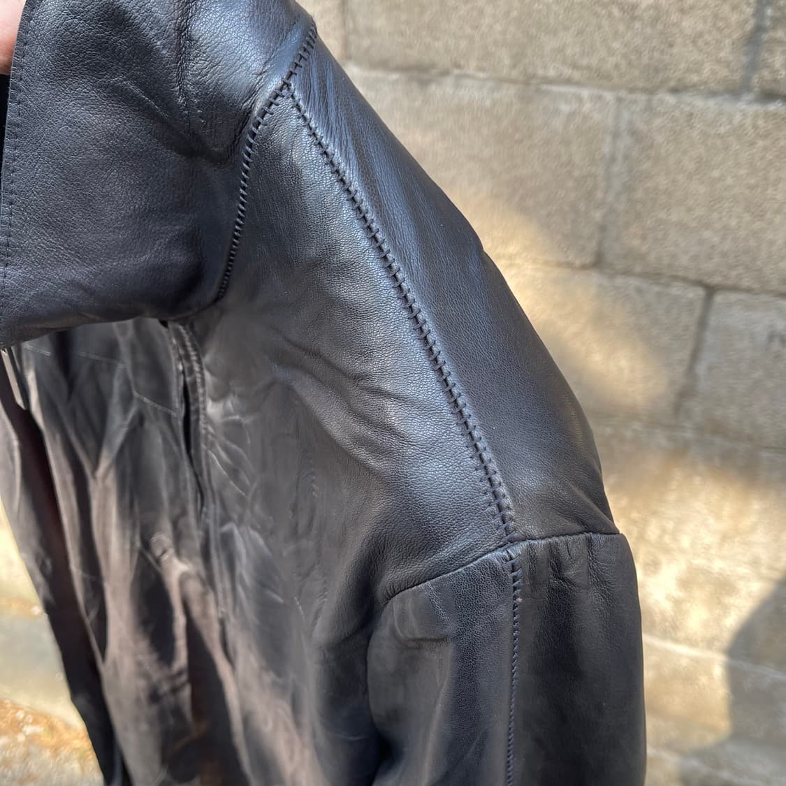 [52] SS2012 Emporio Armani Black Leather 상품이미지7