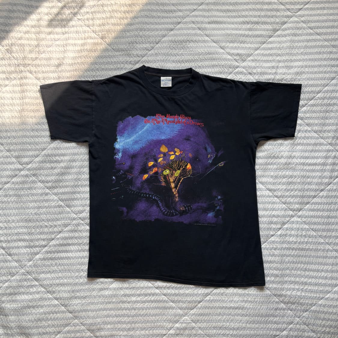 90s 빈티지 무디블루스 밴드 티셔츠 moody blues 상품이미지1