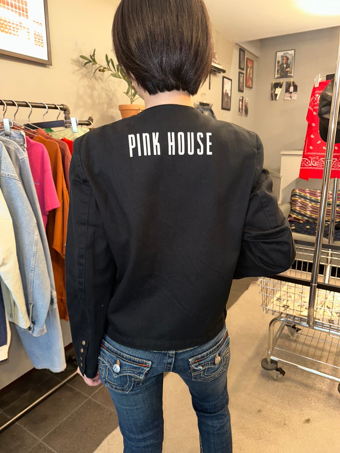 Pink House snap button jacket 상품이미지2