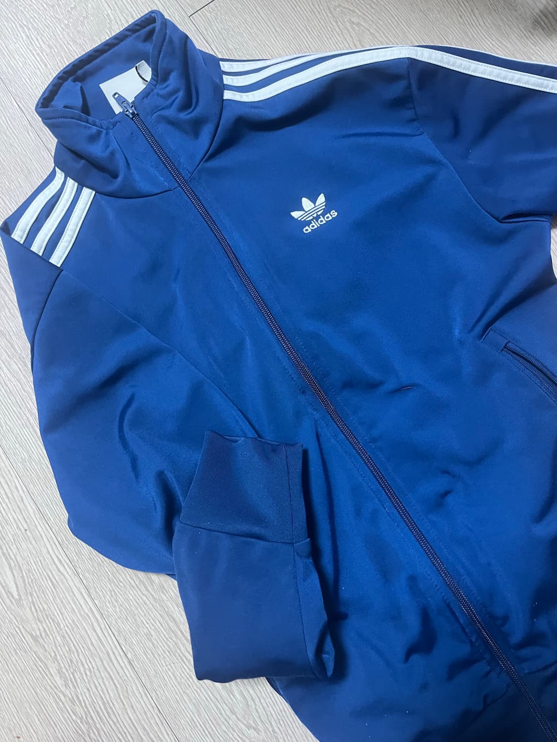 아디다스 코발트 블루 집업 상품이미지2