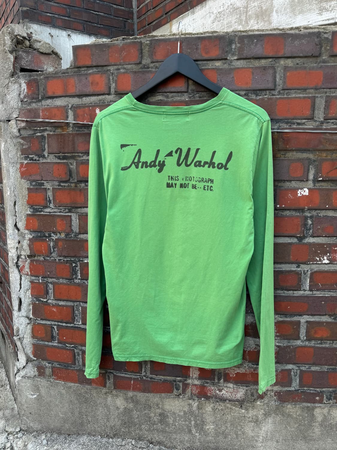 히스테릭글래머 앤디워홀 그래픽 롱슬리브 상품이미지3