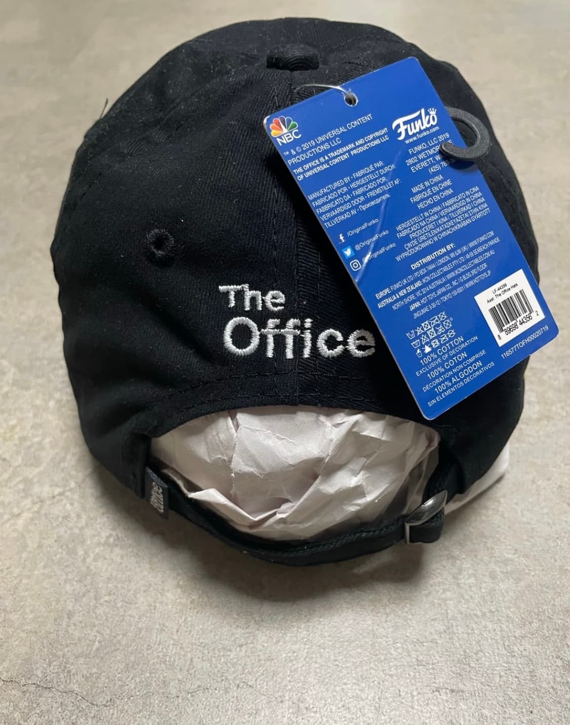 (새상품) The office 볼캡 모자 더 오피스 비치스케이트 상품이미지2