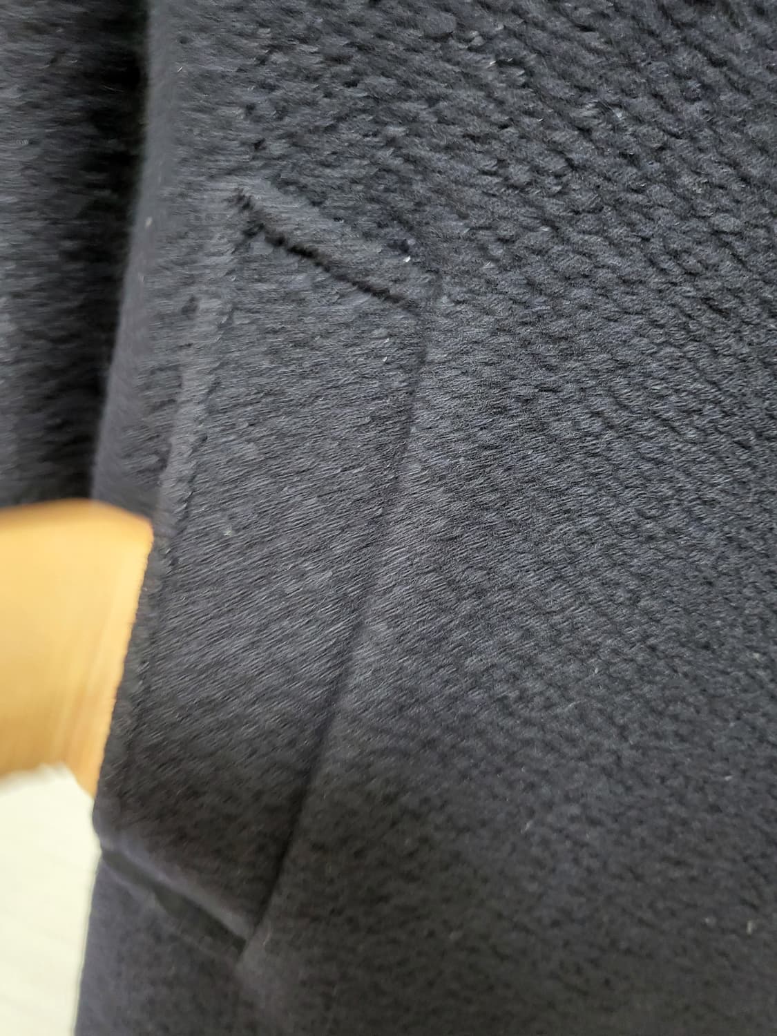 Sandro 네이비 울코트 36 55-66 상품이미지5