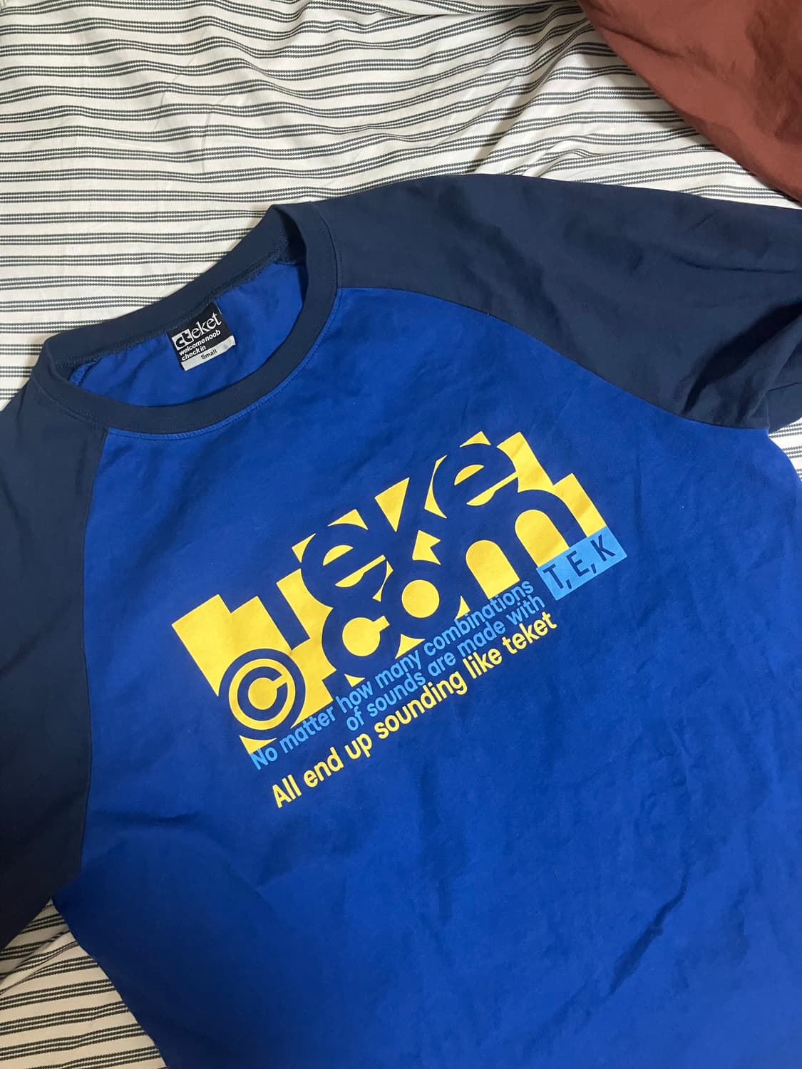 테켓 티셔츠(Folder L/S Tee Blue) 상품이미지4