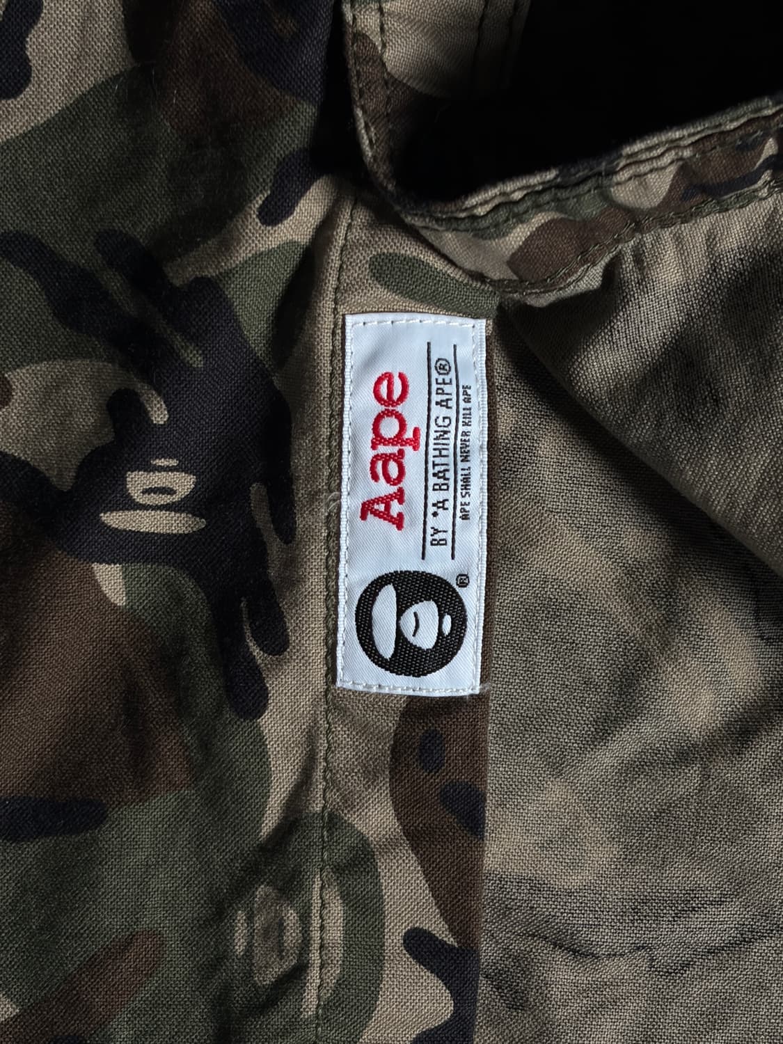 에이프(AAPE by A Bathing Ape) 밀리터리 카모 셔츠 상품이미지6