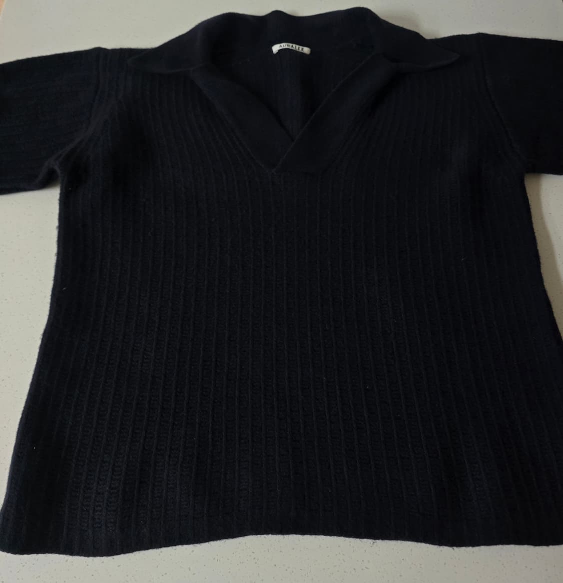 (4) 오라리 AURALEE 울 반팔 상품이미지1