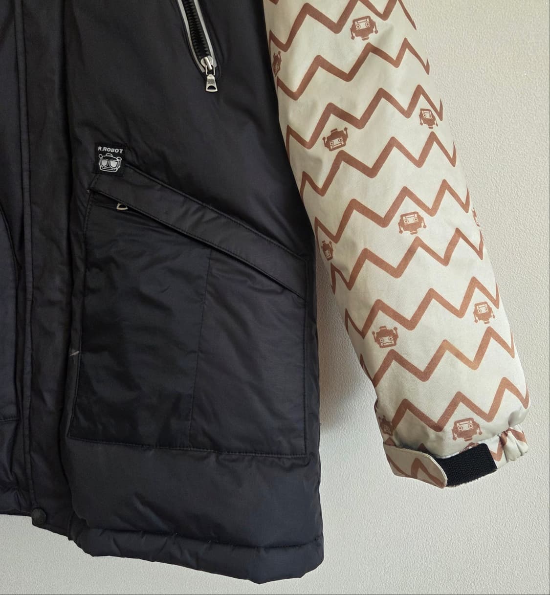 R.ROBOT 덕다운 후드 패딩 키165 상품이미지5