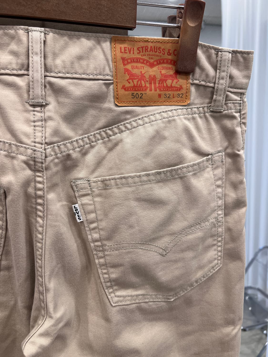 Levis 리바이스 502 코튼 팬츠 (32-33inch) 상품이미지7