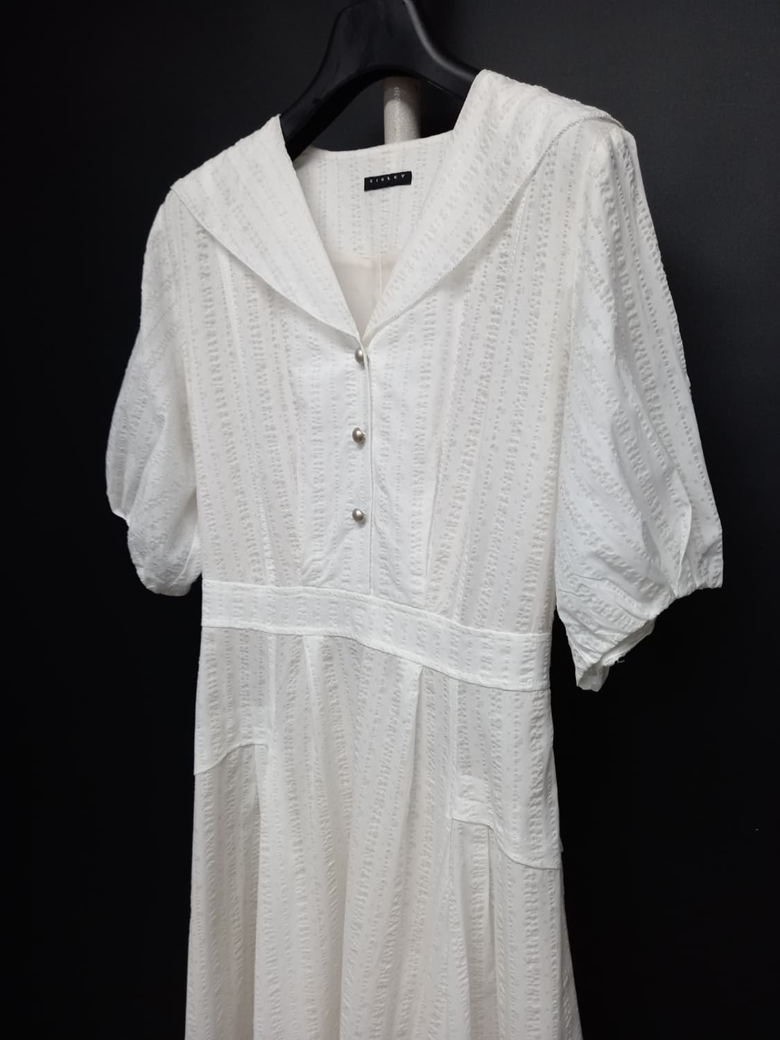 새 시슬리 춘하 플레어 맥시 롱 원피스 55 상품이미지4