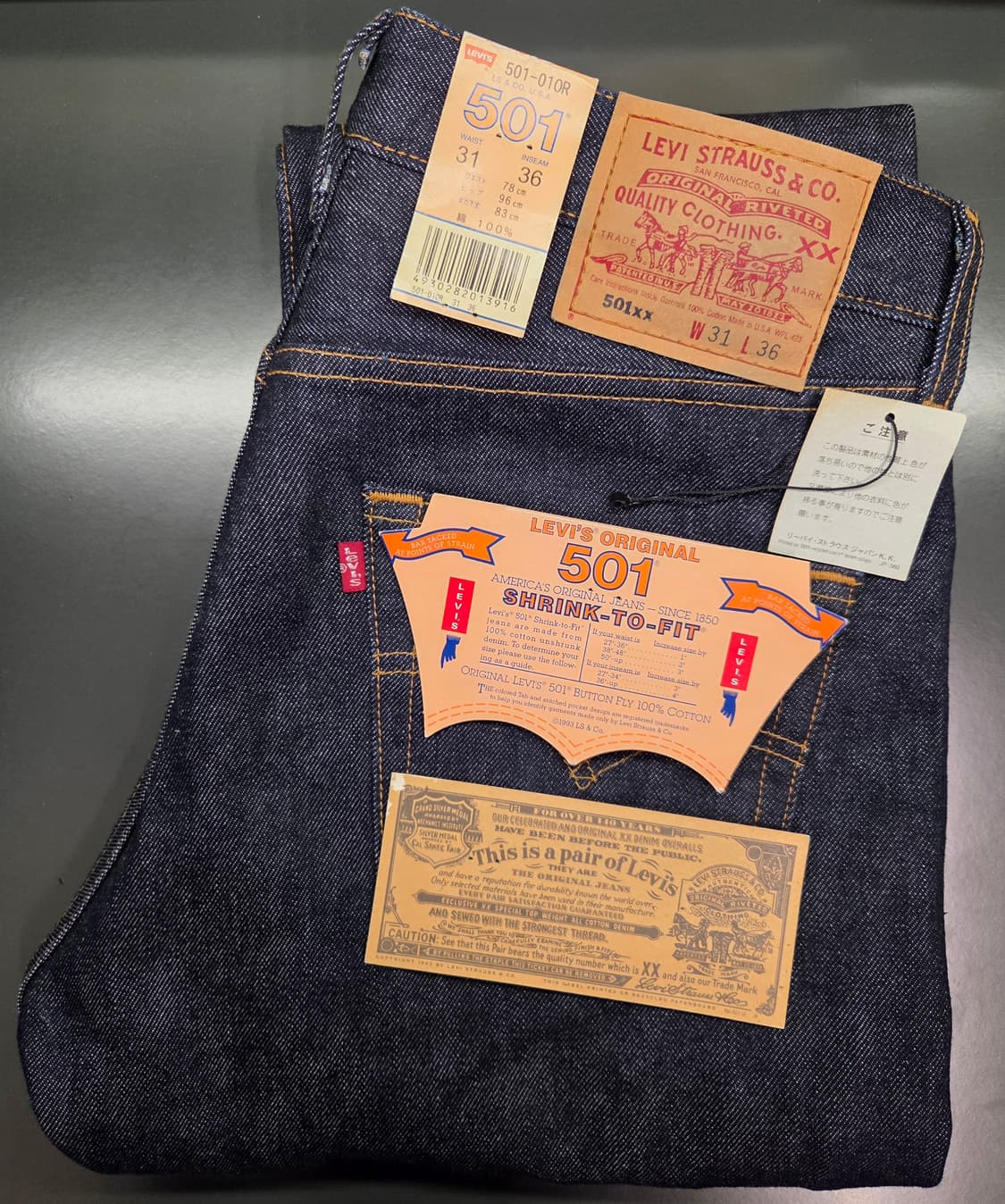 00s USA 리바이스 501xx w31 상품이미지1