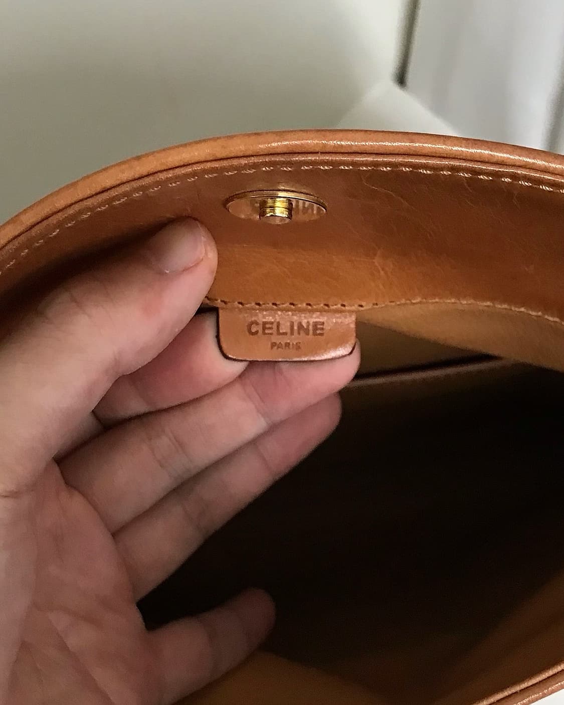 셀린느 가죽로고 마카담 클러치백 상품이미지9