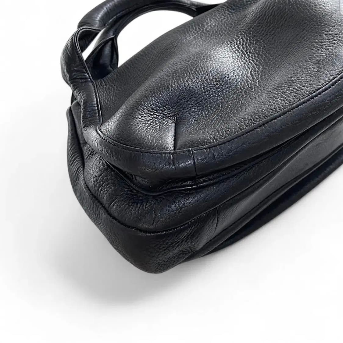 미키아모 킵소프트 레더 토트백 꼼데 이세이미야케 스타일 재패니즈 브랜드 상품이미지4