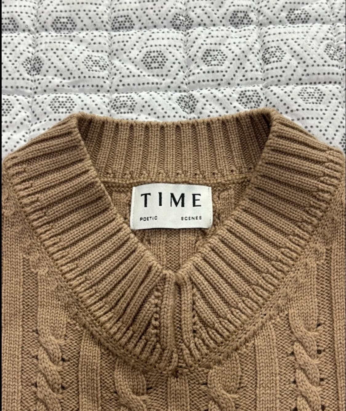 타임 TIME 니트 가디건 ~F사이즈 FW2023 상품이미지4