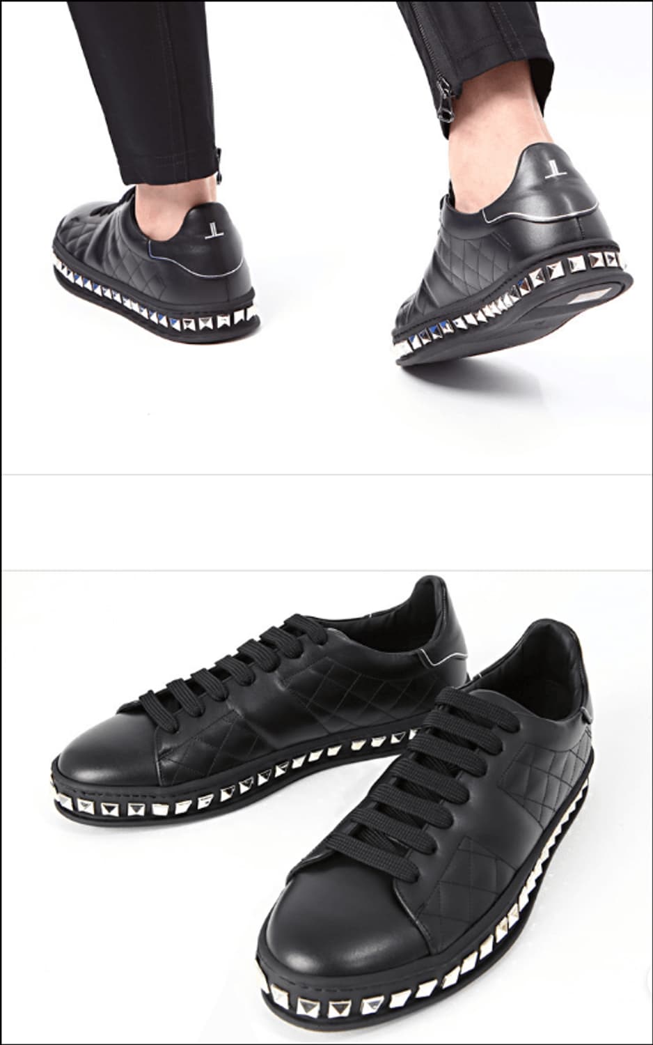 루이스 리만 아웃솔스터드스니커즈 LL602T 상품이미지4