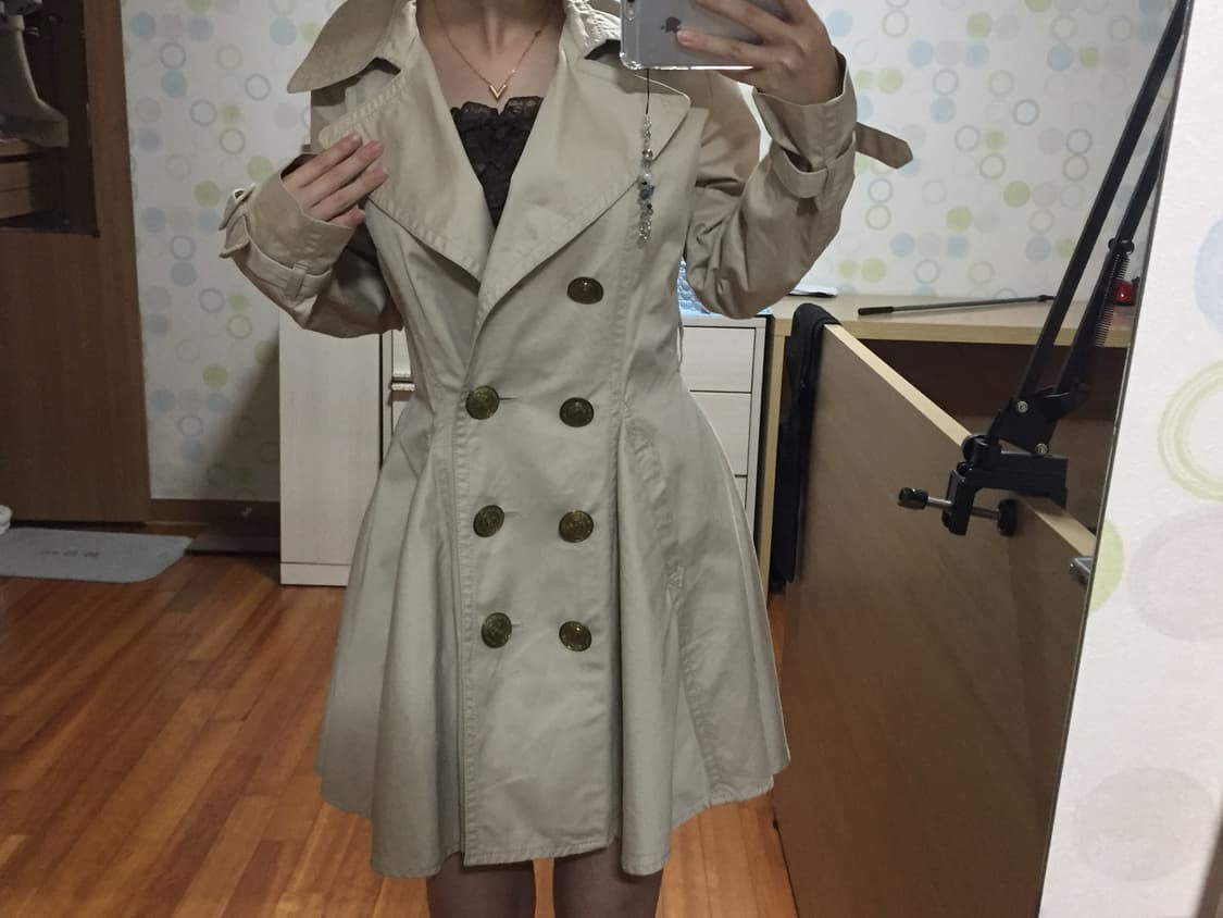 Love boat 트렌치코트 상품이미지1