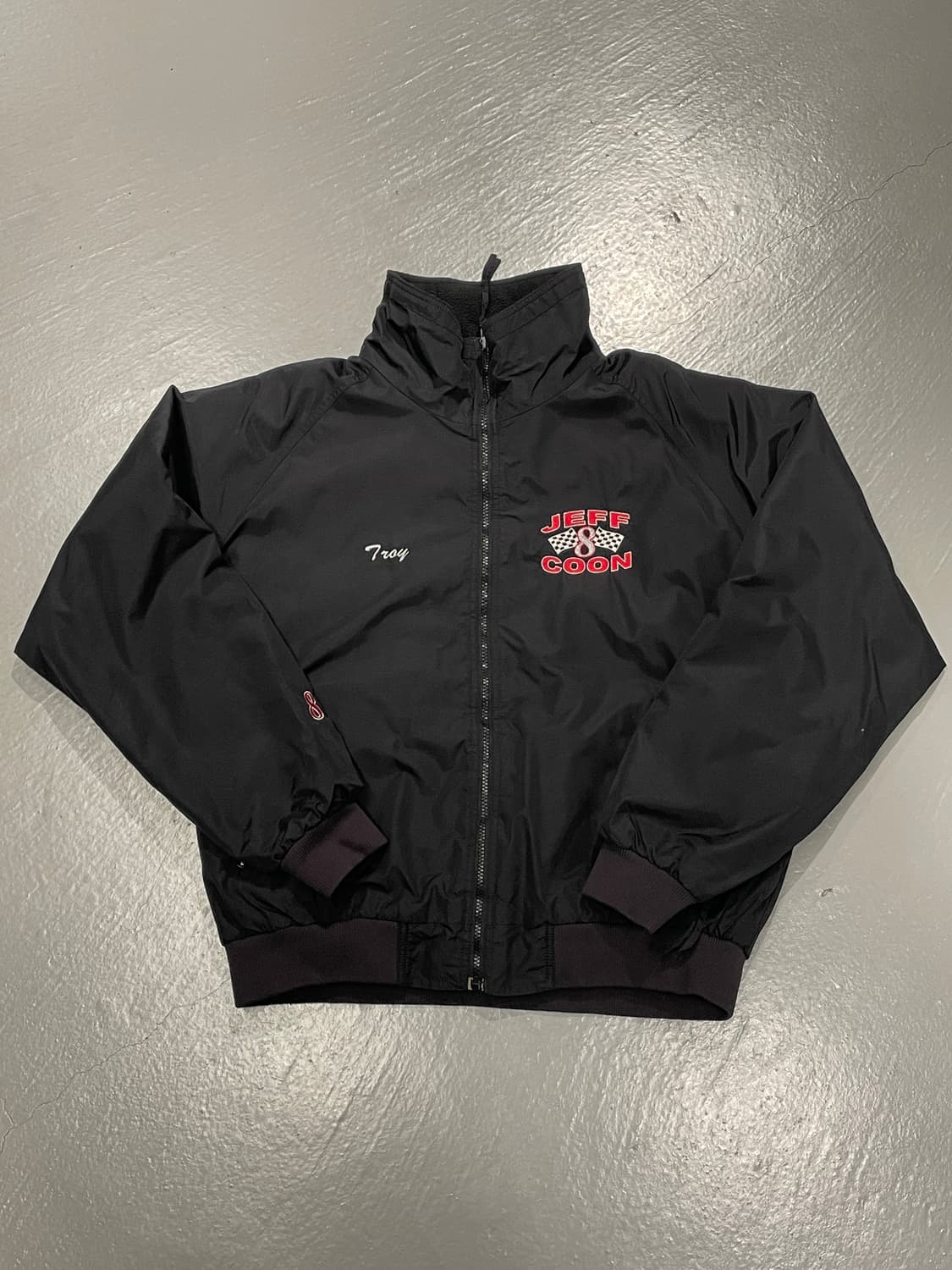 빈티지 레이싱 봄버 자켓   상품이미지5