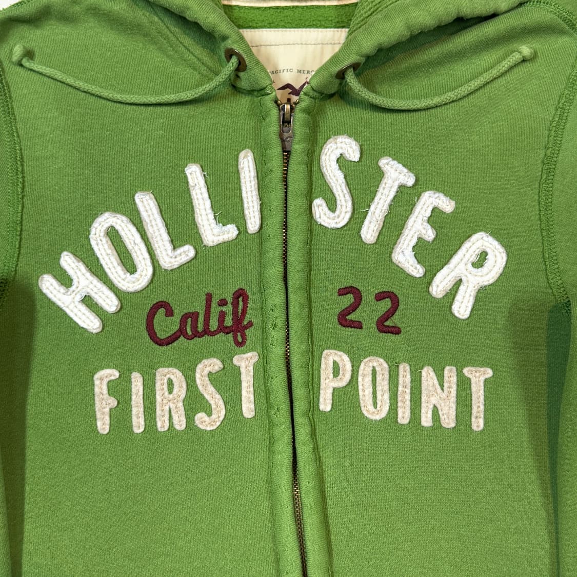 M) 홀리스터 후드집업 그린 상품이미지4