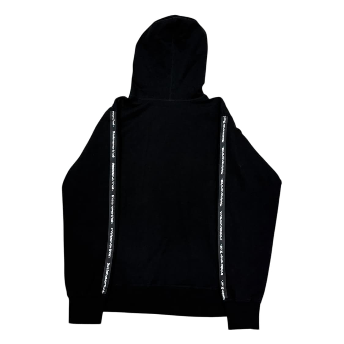 디스이즈네버댓 사이드라인 로고 후드집업 자켓 블랙 S 상품이미지3