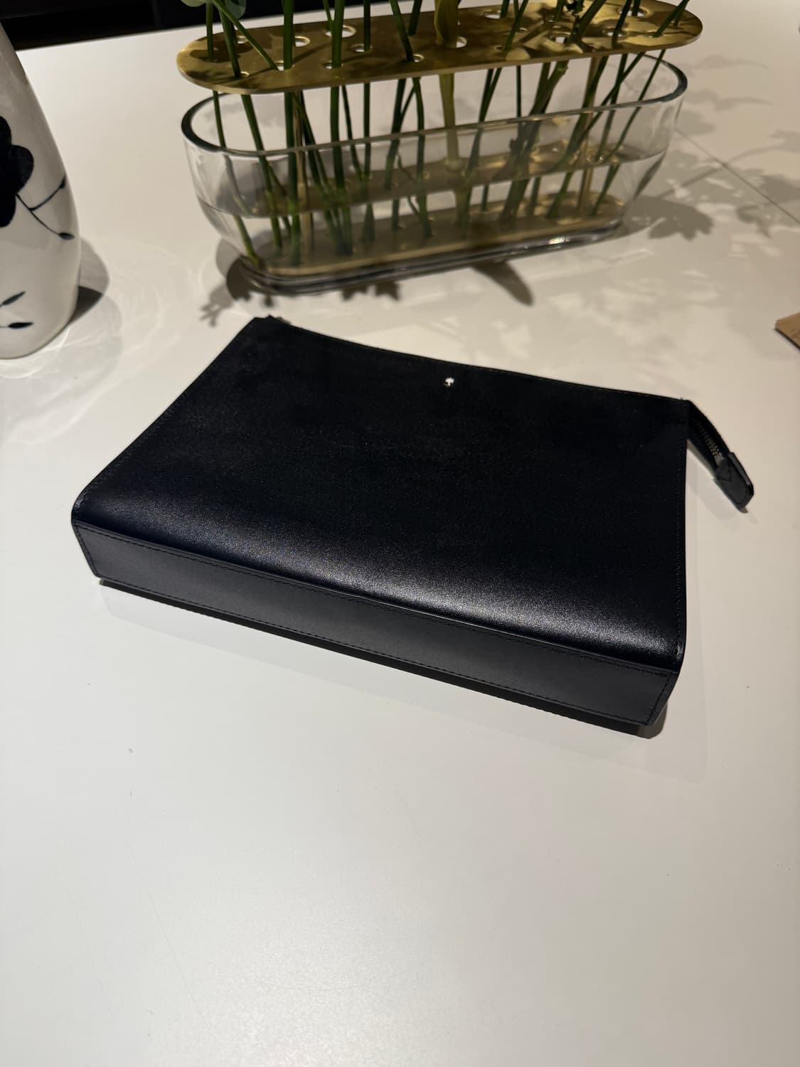 몽블랑 가죽 클러치 블랙 상품이미지6