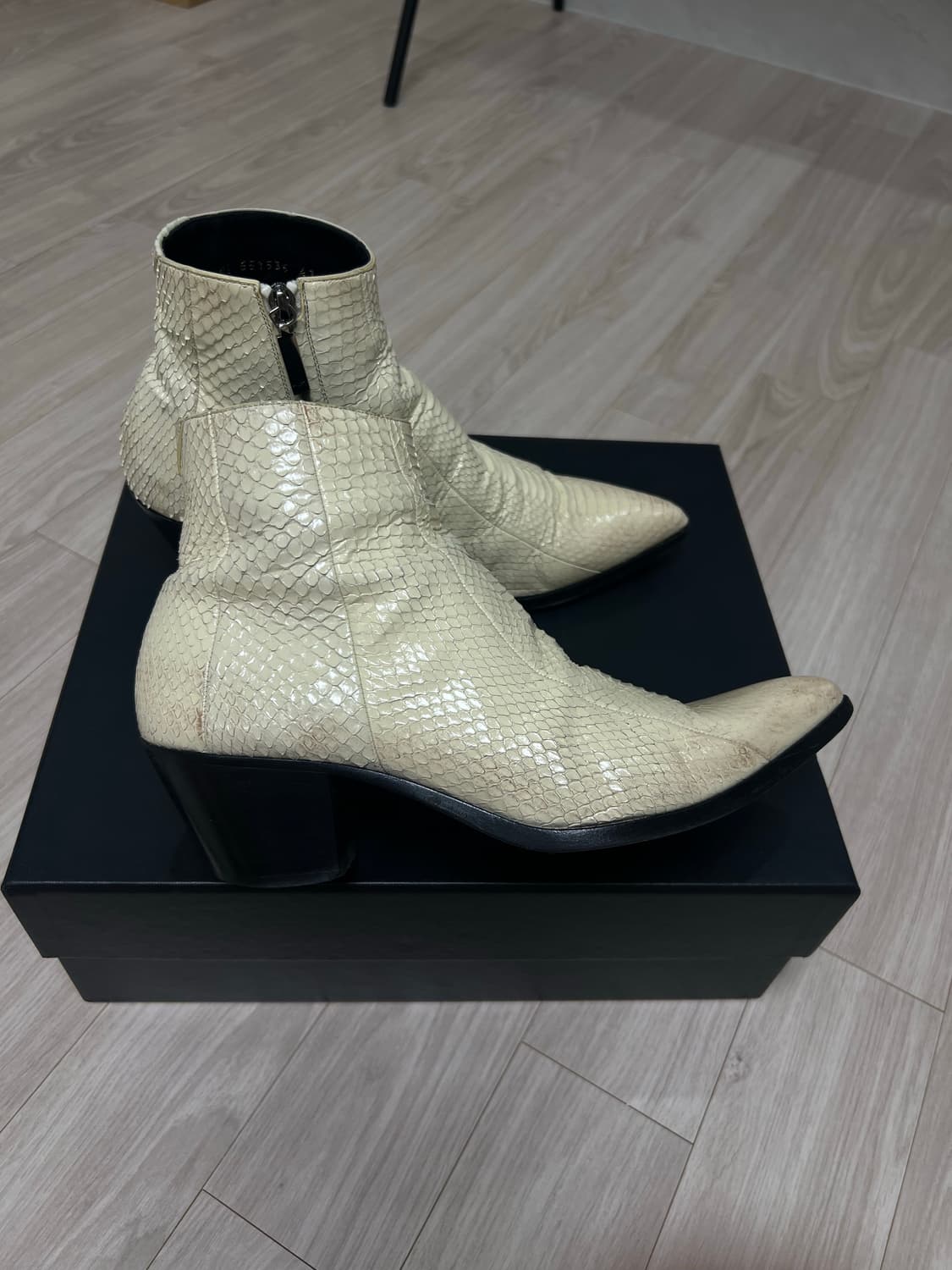 생로랑 / 파이톤 부츠/ 41 상품이미지1