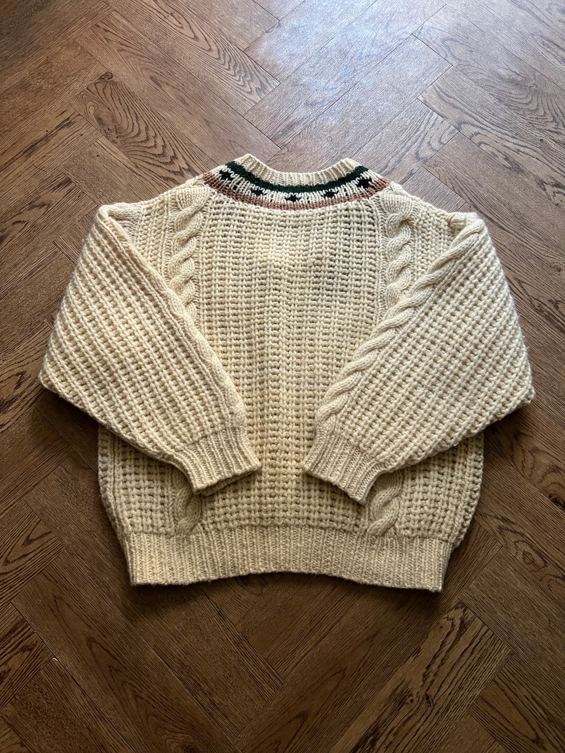 [L]90's USA 빈티지 프레피 크로켓 니트 상품이미지7