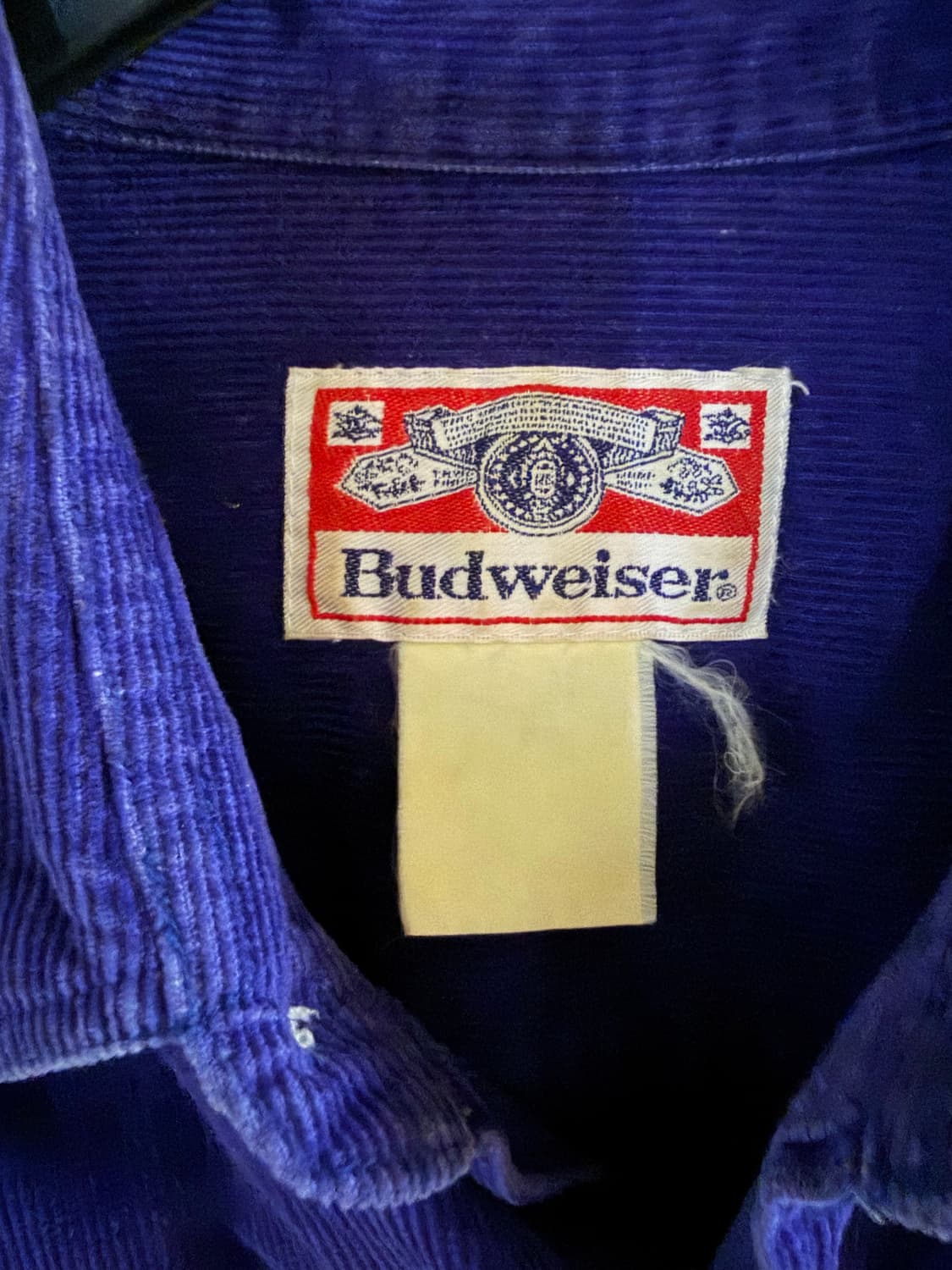 버드와이저 코듀로이 셔츠 상품이미지4