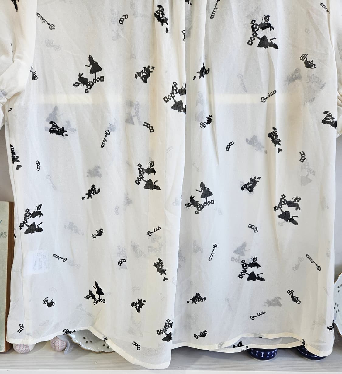 (ARROW) 앨리스 프린팅 빅카라 쉬폰 블라우스 상품이미지6