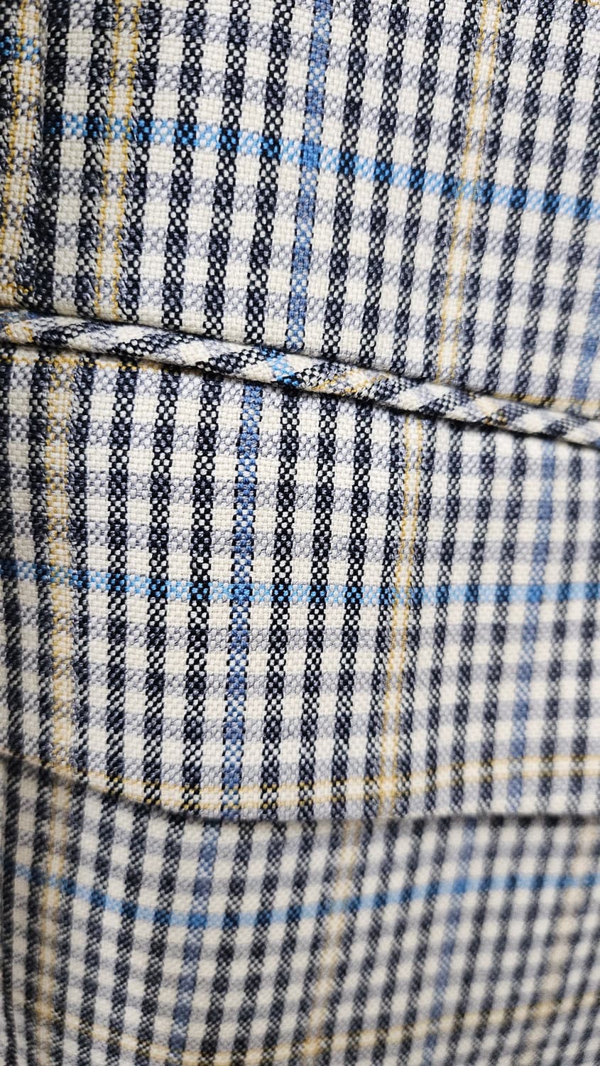 입생로랑 남성 체크 블레이저  상품이미지4