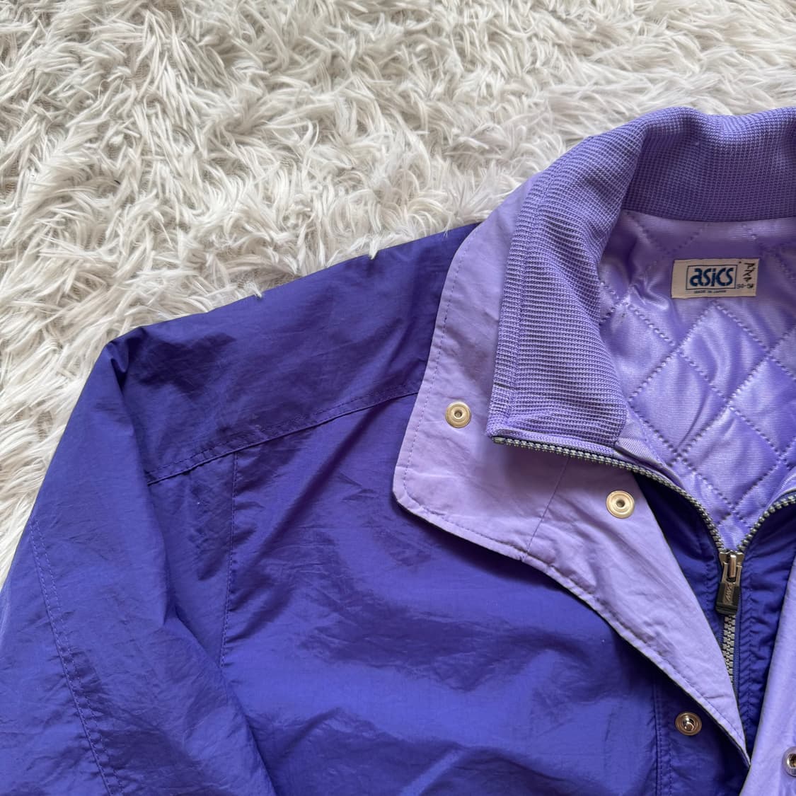 ASICS 일본빈티지 나일론 바람막이 아식스 빈티지바람막이 m 95 상품이미지1