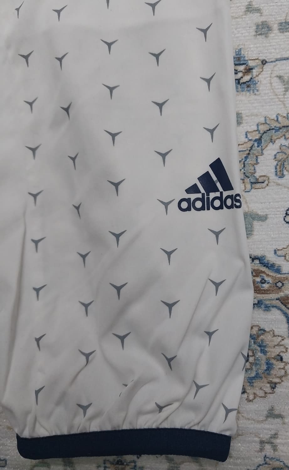 아디다스 도트 패턴 하프집업 바람막이 2XL 상품이미지2