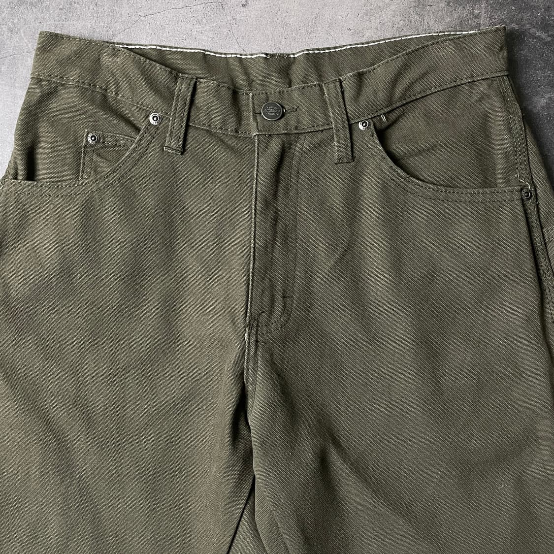 DICKIES 디키즈 빈티지 카키 카펜터 워크 팬츠 A00817 상품이미지2