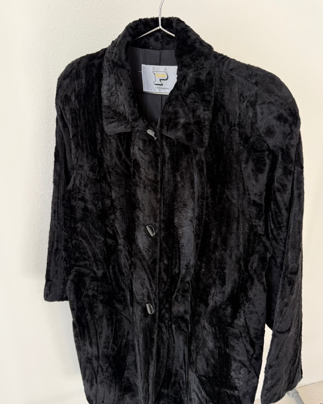 빈티지 벨벳 코트 상품이미지3