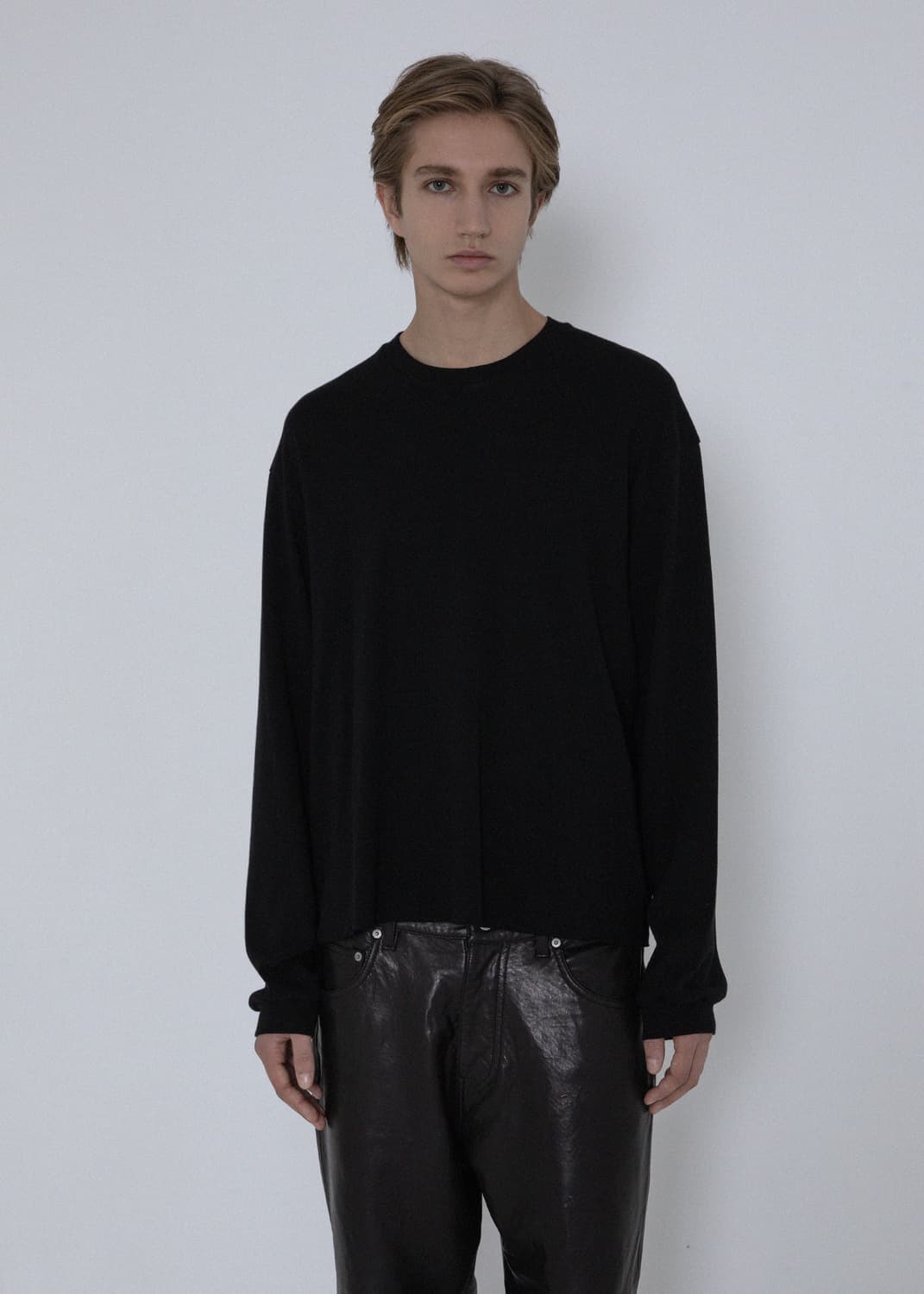 253 COTTON RIB CROPPED LONG SLEEVE 상품이미지4