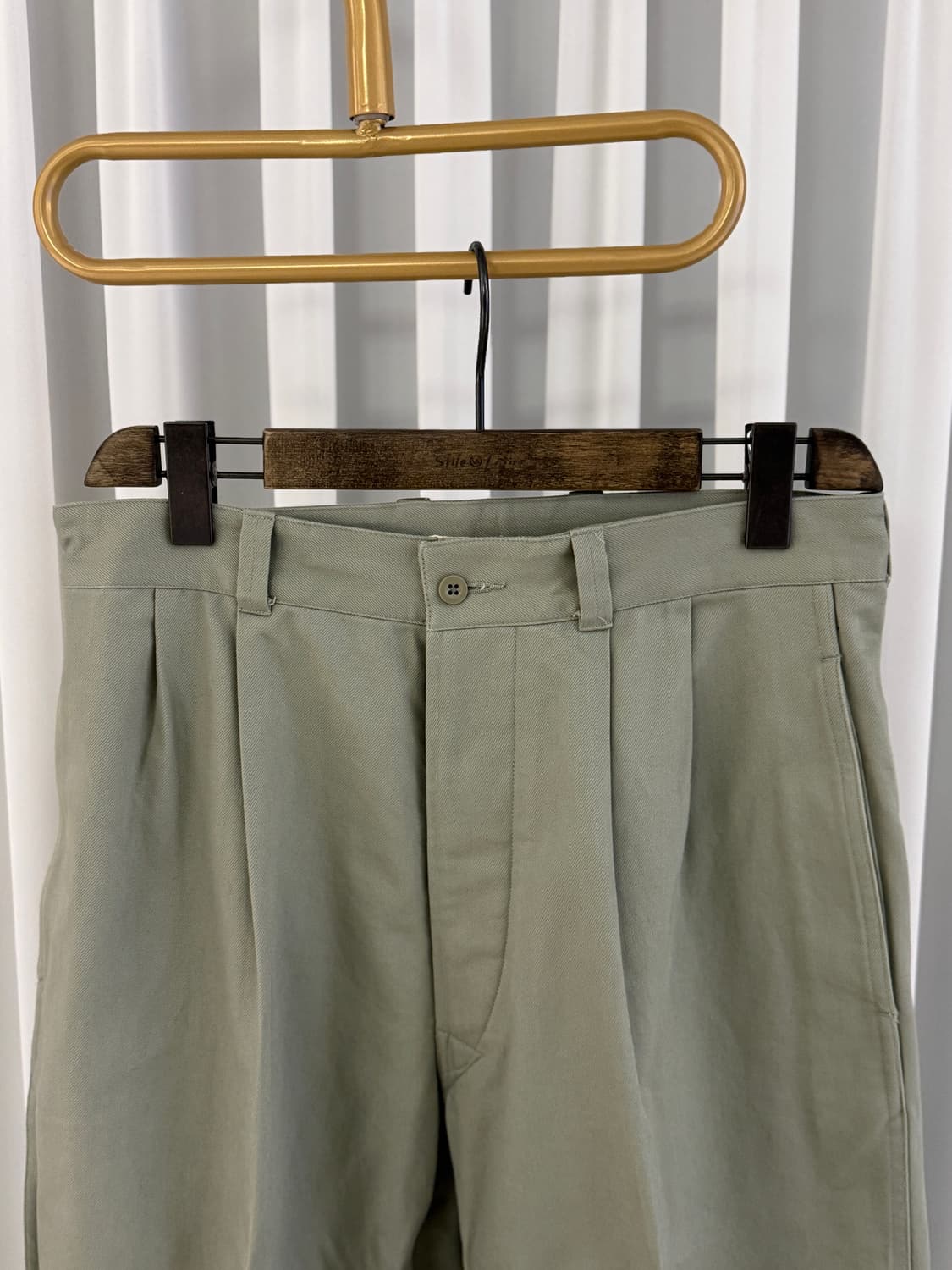 블럼스 루트스탁 (blurhms) 플리츠 팬츠 2사이즈 상품이미지5