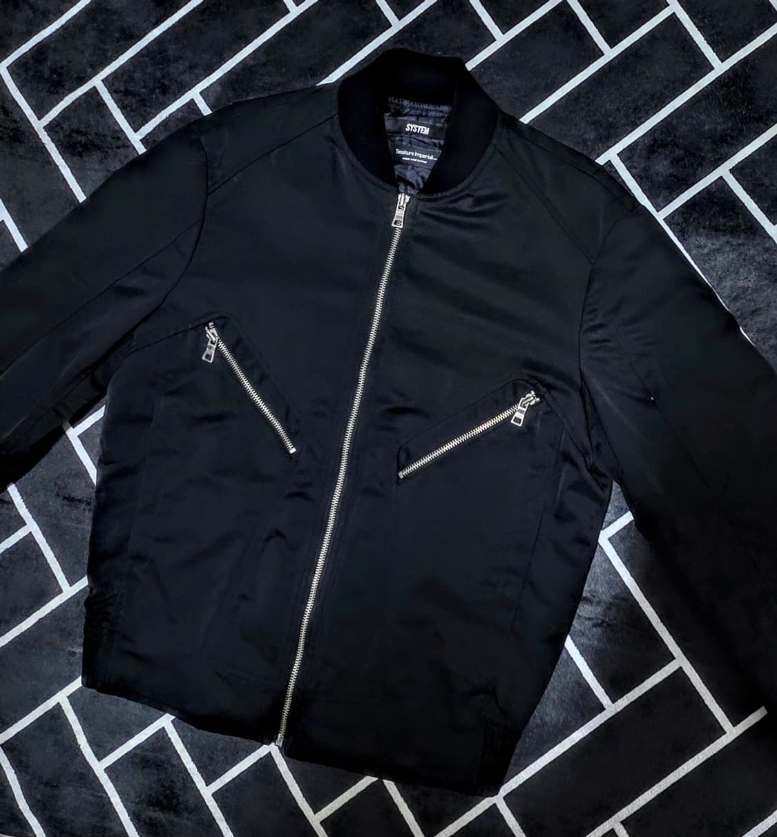 시스템옴므 블루종 자켓  상품이미지2