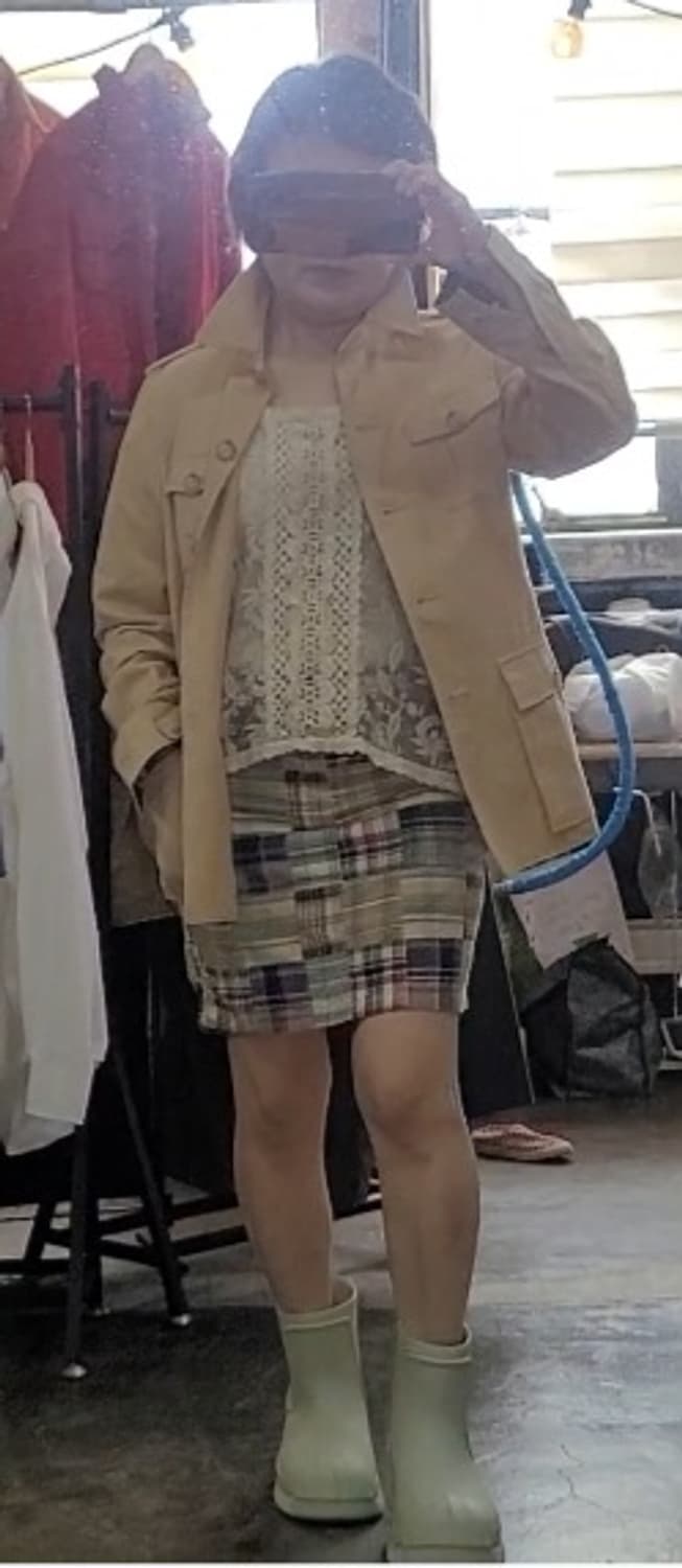 데님앤서플라이 시스루 블라우스 상품이미지9