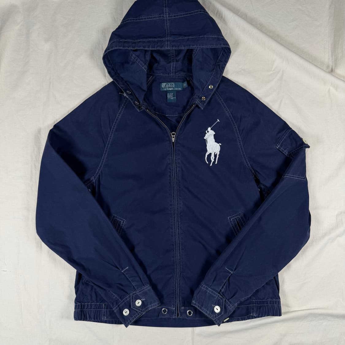 폴로 랄프로렌 코튼 후드 집업 자켓 상품이미지1