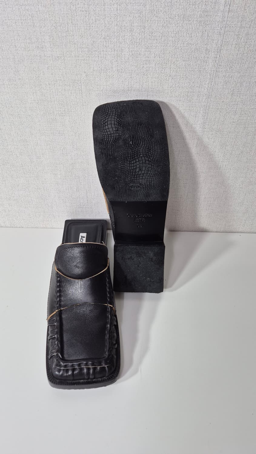 정품 아크네스튜디오 가죽 슬리퍼 상품이미지5