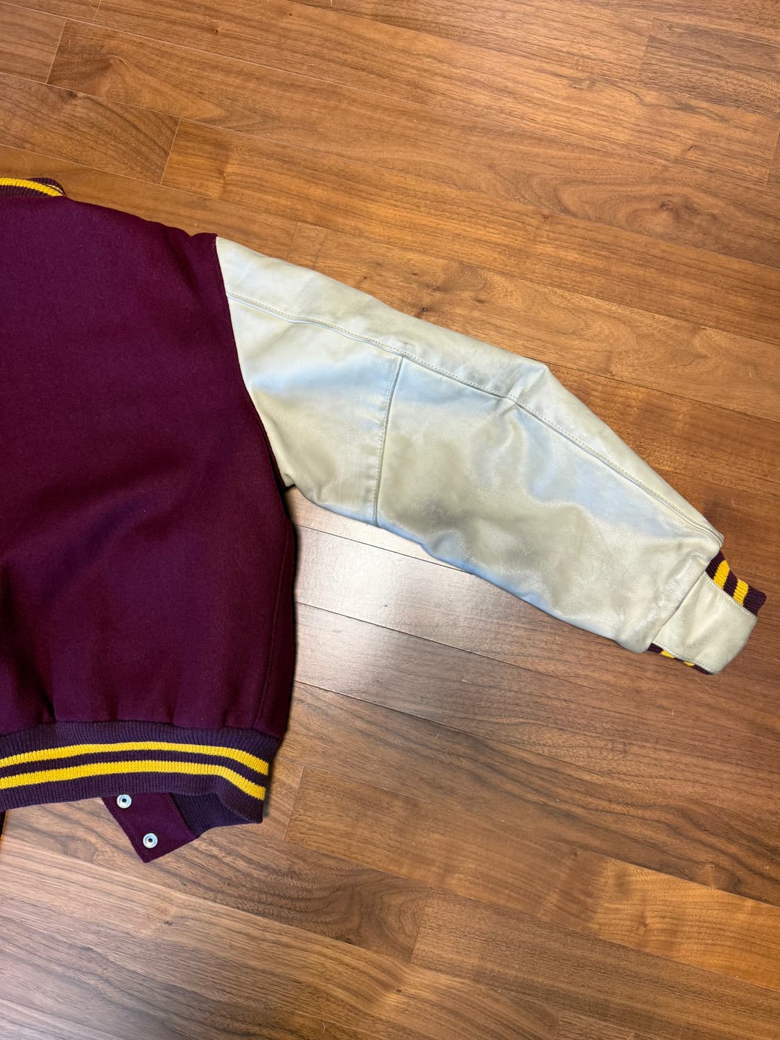 90s USA 골든베어 바시티 자켓 상품이미지7