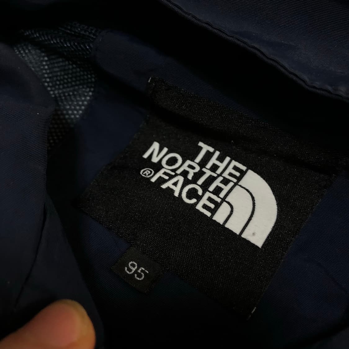 노스페이스 바람막이 자켓 네이비 상품이미지4