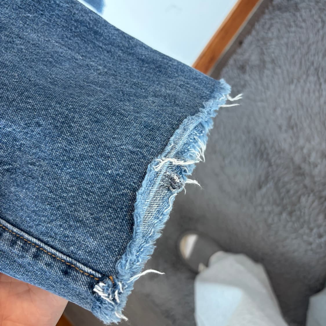 게스 부츠컷 데님 청바지 상품이미지5