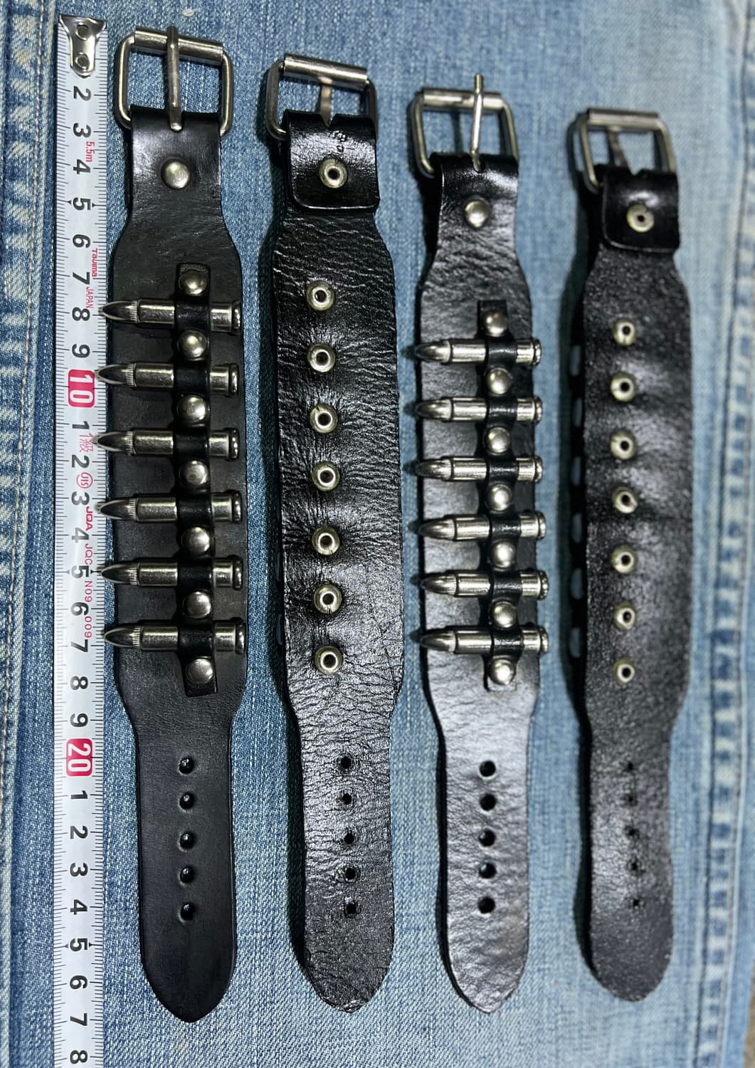 총알 가죽팔찌 상품이미지8