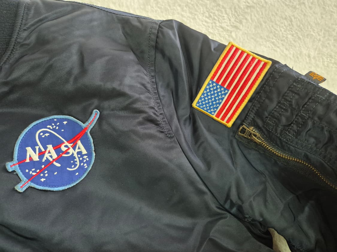 NASA 리버시블 투웨이 항공점퍼 봄버자켓  상품이미지2