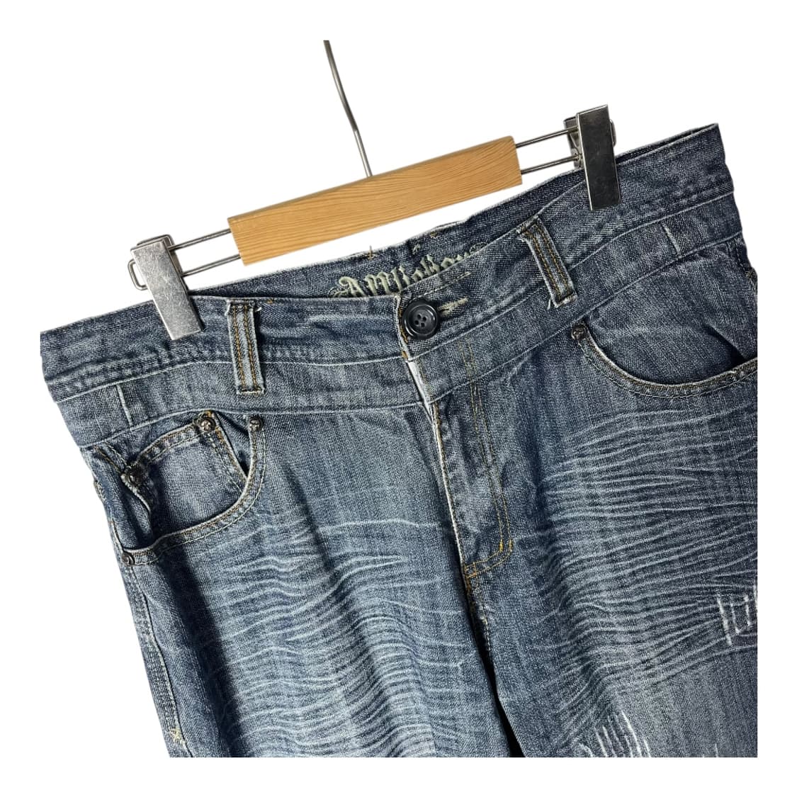 [JPN] 빈티지 크로스 페이드 데님팬츠 상품이미지4