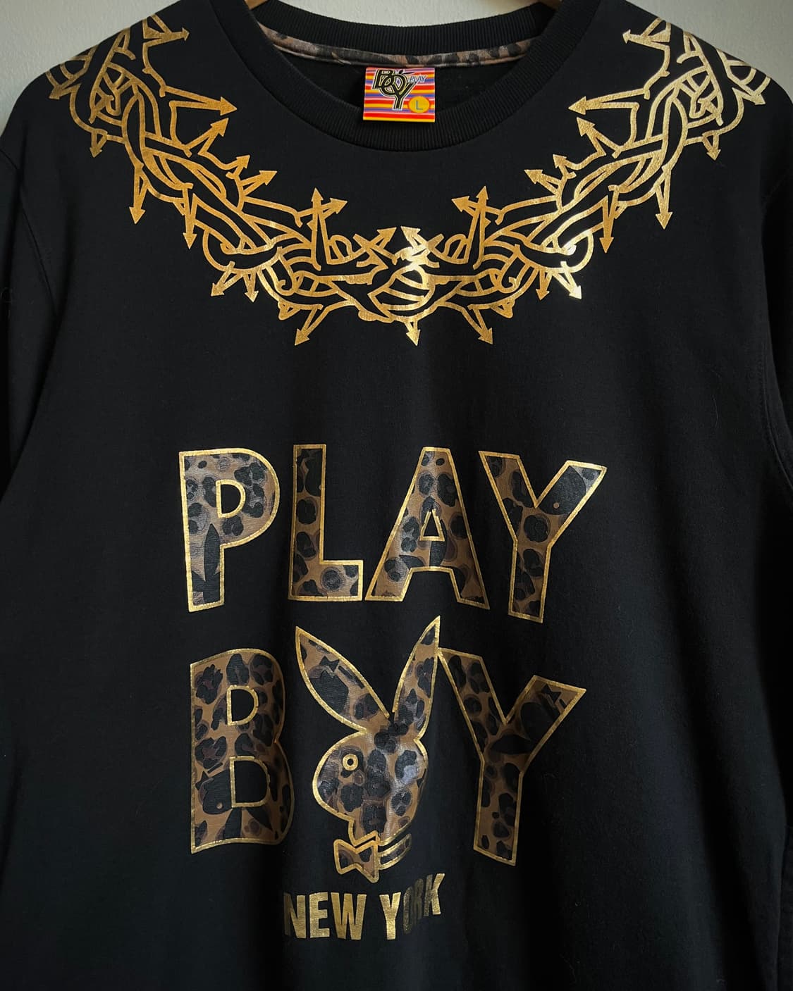 Playboy Leopard Tribal Print Sweatshirt 상품이미지4