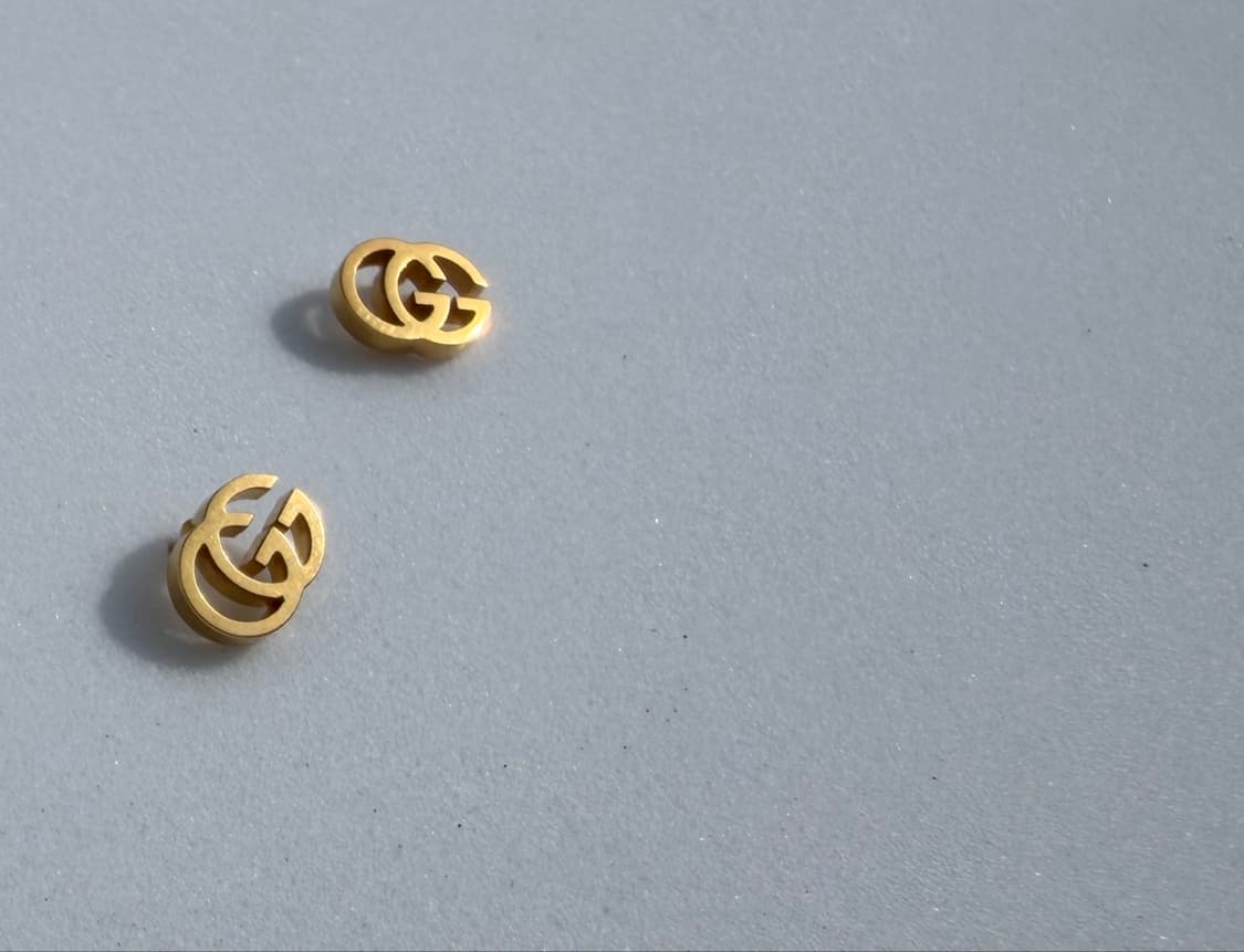 구찌 미니 더블G 골드 이어링 상품이미지6