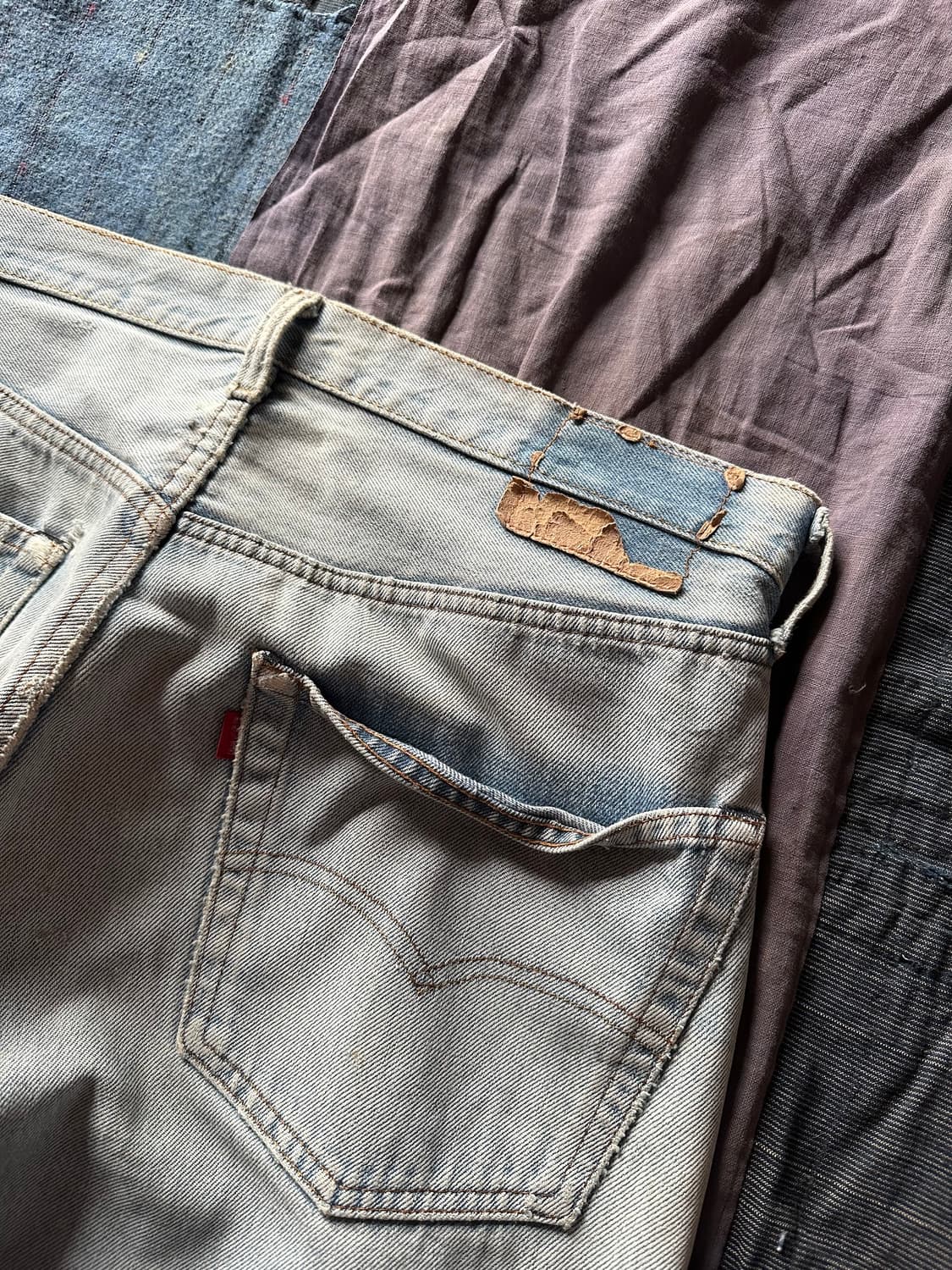 34) 80s USA 66후기 Levis 501 Denim Pants 상품이미지7