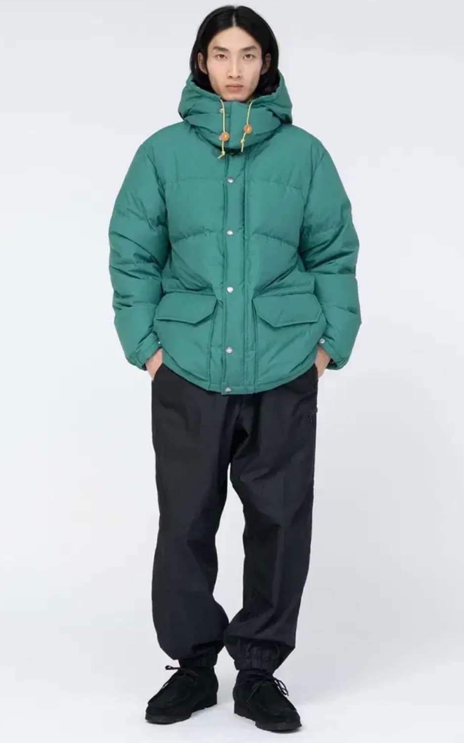 노스페이스 퍼플라벨 시에라푸퍼 65/35 그린 XL 상품이미지2